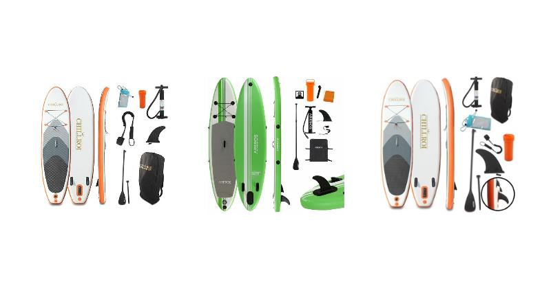 Preisvergleich: 24MOVE® Paddle Board Standup SUP Set Stand Up aufblasbar Surfboard ISUP Paddling